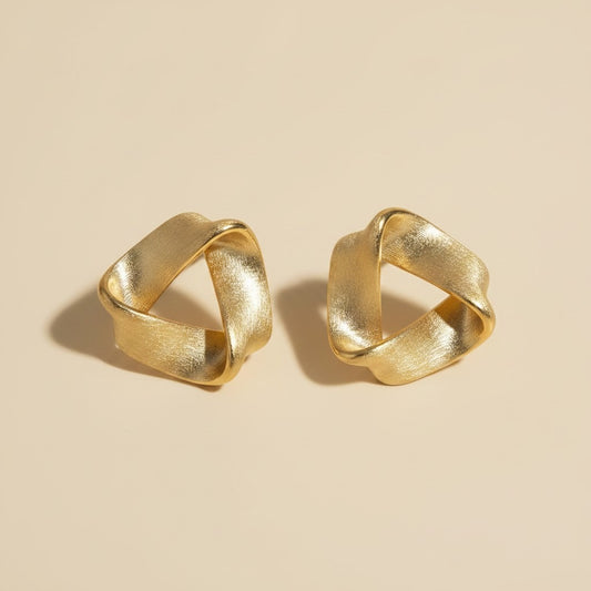 Modern Knot Earrings