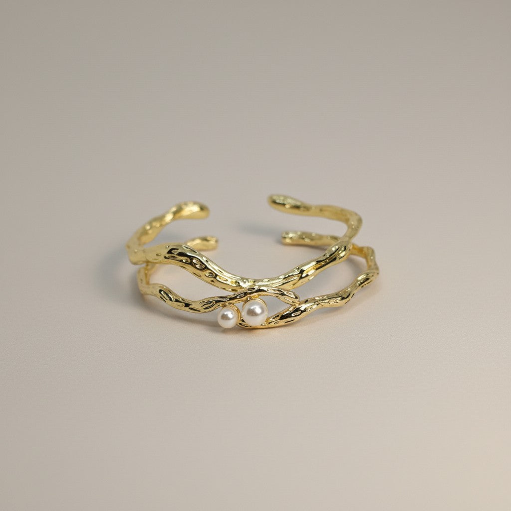 Golden Flow Cuff