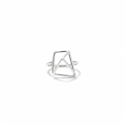 Geo Charm Ring