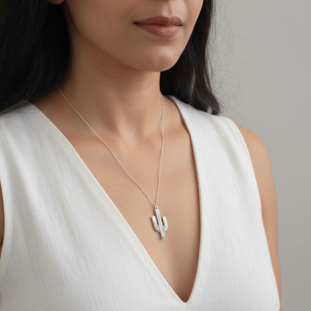 Cactus Necklace