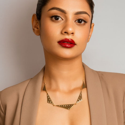 Triangular Echo Necklace