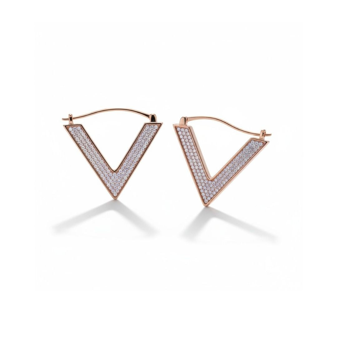 Traingular Earrings