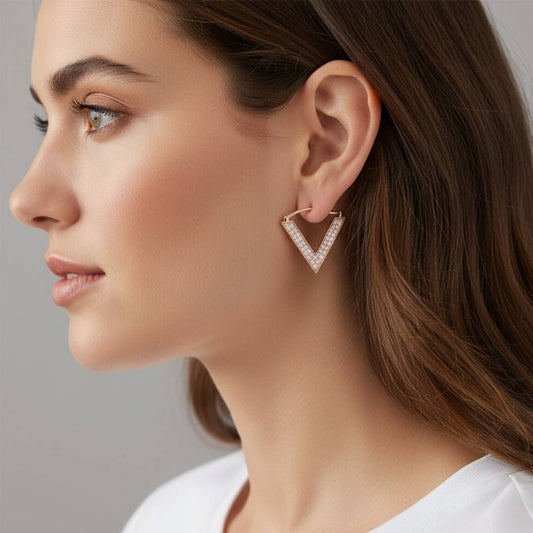 Traingular Earrings