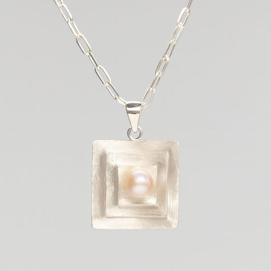 Pearl Square Necklace
